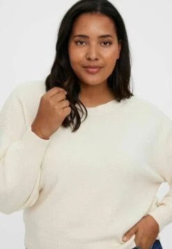 Vero Moda Curve U Boot Ausschnitt - Trui - Birch -Vero Moda 077141cc237344b5ba5117f4adf211a3