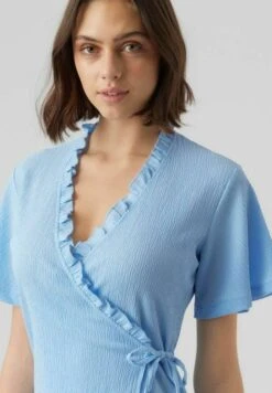 Vero Moda Jurk - Blue Bell 8 Vero Moda Jurk - Blue Bell -Vero Moda 0893f40c8643413e8a762971bf9546f1