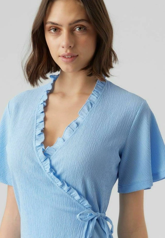 Vero Moda Jurk - Blue Bell 4 Vero Moda Jurk - Blue Bell - Afbeelding 4