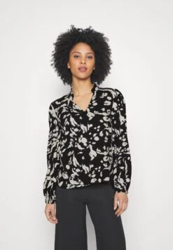 Vero Moda Petite Vmeasy Volume Top- Blouse - Black/Cila