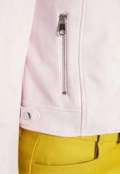 Vero Moda Petite Vmjose Short Jacket - Imitatieleren Jas - Parfait Pink -Vero Moda 0c47bb89bec04ecfb59d47de142395dd