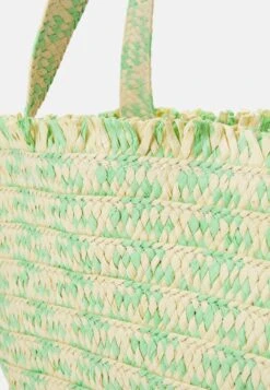 Vero Moda Straw Bag - Shopper - Jade Cream/White -Vero Moda 0c97c78eab2d41fd84c5b106abf8d6fd