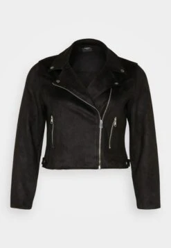 Vero Moda Curve Vmjose Short Jacket- Imitatieleren Jas - Black -Vero Moda 0d41493670154435a61f47d78991a0b1