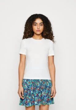 Vmdelani Ss O-Neck Tee Vma - T-Shirt Basic - Snow White