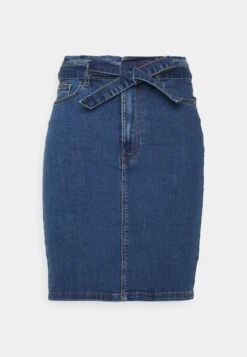Vero Moda Tall Vmcamilla Short Paperbag- A-Lijn Rok - Medium Blue Denim -Vero Moda 0dcedc9c5cd64d2f80b9f6086931eb19