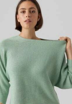 Vero Moda Nora 3/4 Boatneck Noos - Trui - Silt Green 8 Vero Moda Nora 3/4 Boatneck Noos - Trui - Silt Green -Vero Moda 0e1e20af66994a53a2a0ad98d20c2445