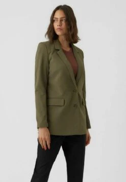 Vero Moda Halflange Jas - Ivy Green