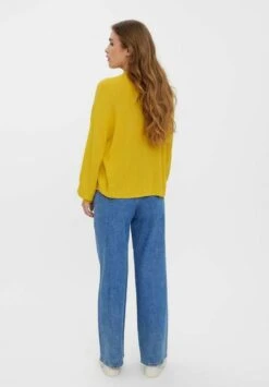 Vero Moda Langarm - Trui - Spicy Mustard -Vero Moda 1136cbe9e6804ec78c7953217ebaf7f2