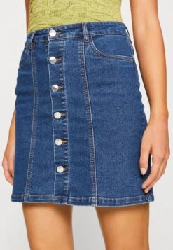 Vero Moda Vmpetra Short Skirt - Jeansrok - Medium Blue Denim -Vero Moda 1165a0f20b5c47079b8a3dd12dfa8ee9