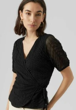 Vero Moda Blouse - Black -Vero Moda 12383810bb724dad8b0851a2cf8ee3c1