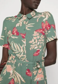 Vero Moda Tall Vmeasy Long Shirt Dress - Blousejurk - Laurel Wreath/Lily -Vero Moda 125549b32ab04a89ab57e2d0998001ca