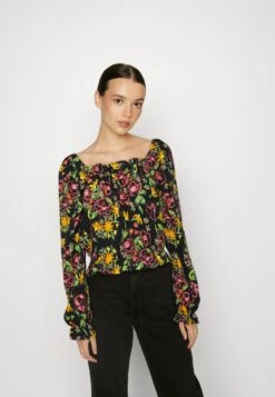 Vero Moda Vmserenity Olivia Short - Blouse - Black/Serenity