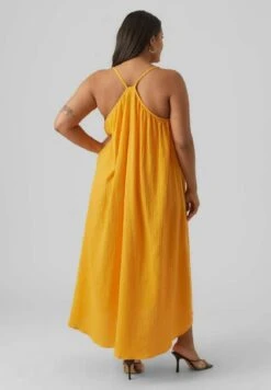 Vero Moda Curve Maxi-Jurk - Radiant Yellow -Vero Moda 146ab4057da447c5be91c564b76d7ef0