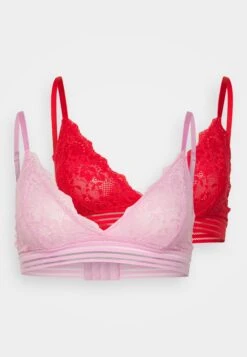 Vero Moda Vmanna Bra Top 2 Pack - T-Shirt Bh - Bonbon + Bittersweet -Vero Moda 15da3fedb7be42b8bb4b2c18435ebf05