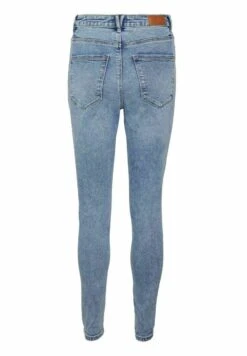 Vero Moda High Rise- Jeans Skinny Fit - Light Blue Denim -Vero Moda 172495f0fe294b16a63d5abbf6e76f93