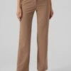Vero Moda Zamira Straight Noos - Broek - Brown Lentil