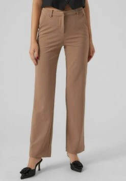 Vero Moda Zamira Straight Noos - Broek - Brown Lentil