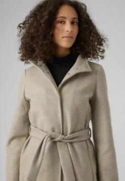 Vero Moda Vmpopally Coat - Mantel - Silver Mink -Vero Moda 1a5efa7699704a189cfb170f0a1eb2c2