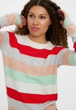 Vero Moda Vmplaza Ls Block - Trui - Birch -Vero Moda 1a8d74255dc844fd940d966cb448f206