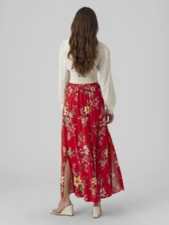 Vero Moda Tall Vmeasy Skirt - Maxirok - Goji Berry/Tika -Vero Moda 1caa8e7fd9fe429f9edef838cea536ac