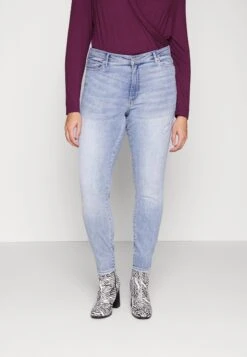 Vero Moda Curve Vmphia Skinny- Jeans Skinny Fit - Light Blue Denim