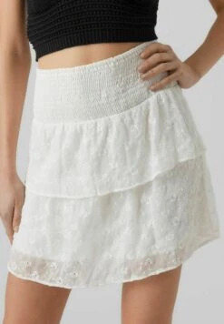 Vero Moda A-Lijn Rok - Snow White -Vero Moda 1d16ec82fda14704aaefae4b348800ba