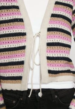 Vero Moda Cardigan - Vest - Birch/Bonbon/Navy Blazer/Irish Cream 9 Vero Moda Cardigan - Vest - Birch/Bonbon/Navy Blazer/Irish Cream -Vero Moda 1ec1a3bc597540328b00f952caa50254
