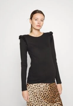 VmmnewislaFrill Top - Blouse - Black