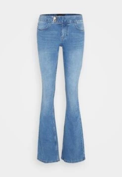 Vero Moda Vmsigi Button - Flared Jeans - Medium Blue Denim -Vero Moda 20acb8dde51049fbb85a966b686bd912