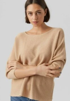 Vero Moda Nora 3/4 Boatneck Noos - Trui - Irish Cream 8 Vero Moda Nora 3/4 Boatneck Noos - Trui - Irish Cream -Vero Moda 20e2d6dfba454d9c8ef681f7097bcea1