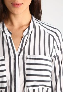 Vero Moda Erika- Blouse - Snow White/Black -Vero Moda 24294f936e9543df948349714ba856d3