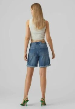 Vero Moda Jeansshort - Medium Blue Denim 7 Vero Moda Jeansshort - Medium Blue Denim -Vero Moda 2465a9b229a74a2bb2dd2ca79ac7c931