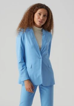 Vero Moda Langärmelig - Halflange Jas - Little Boy Blue
