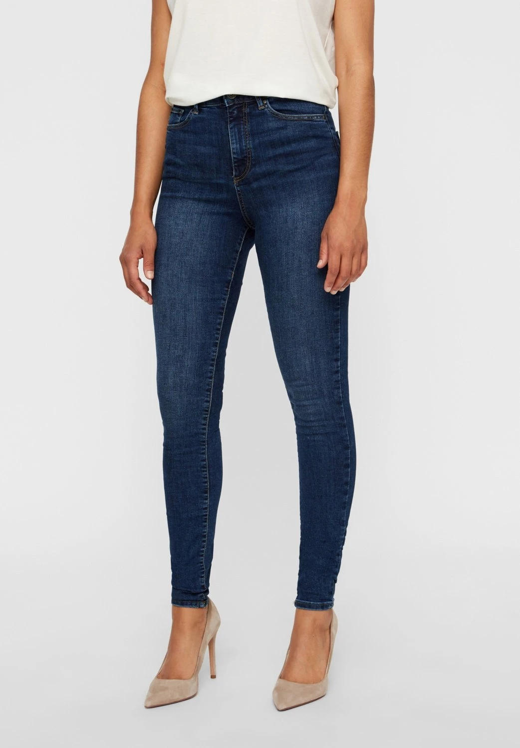 Vero Moda Vmsophia- Jeans Skinny Fit - Medium Blue 1 Vero Moda Vmsophia- Jeans Skinny Fit - Medium Blue