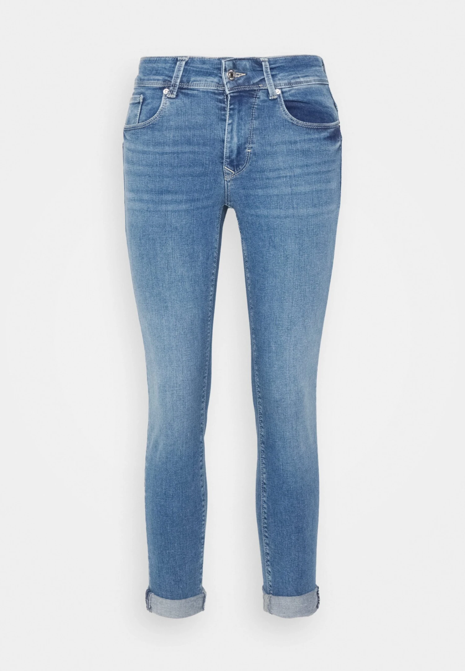 Vero Moda Petite Vmembrace Mr Push Up - Jeans Skinny Fit - Medium Blue Denim 6 Vero Moda Petite Vmembrace Mr Push Up - Jeans Skinny Fit - Medium Blue Denim - Afbeelding 6