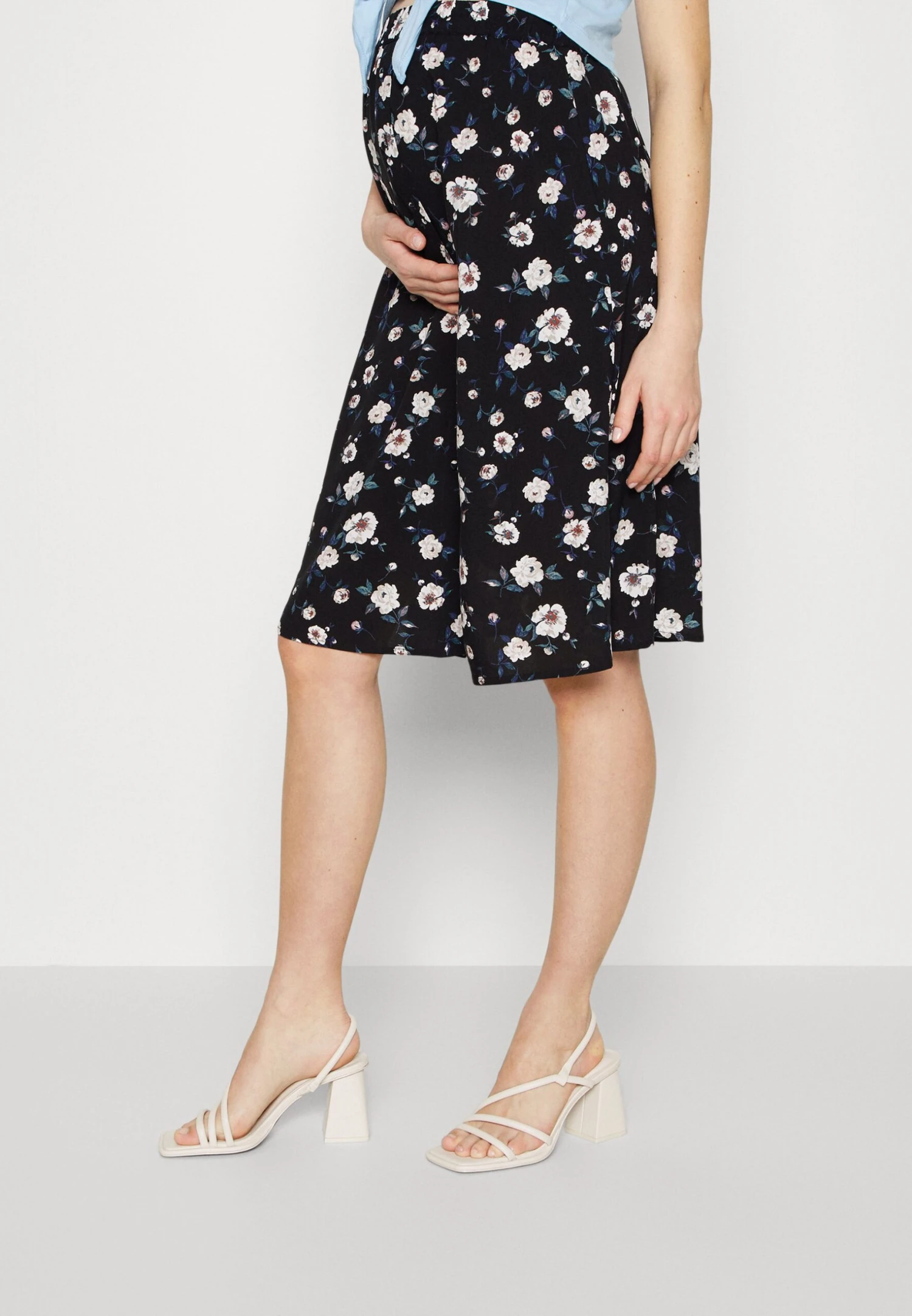 Vmmeasy Calf Skirt New - A-Lijn Rok - Black 1 Vmmeasy Calf Skirt New - A-Lijn Rok - Black