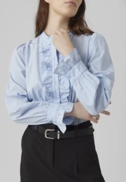 Vero Moda Overhemdblouse - Cashmere Blue -Vero Moda 2a64c07a41254571b2aacc27bb5eb16c
