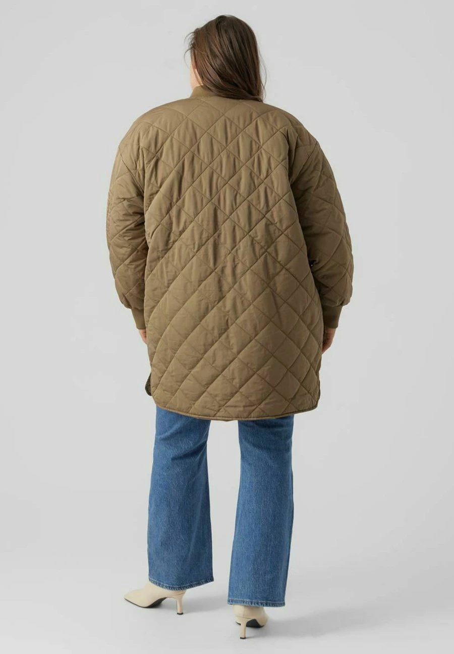 Vero Moda Curve Overjas - Winterjas - Capers 3 Vero Moda Curve Overjas - Winterjas - Capers - Afbeelding 3