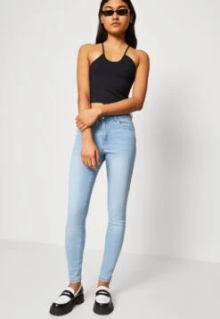 Vero Moda Tall Vmalia Shape - Jeans Skinny Fit - Light Blue Denim -Vero Moda 2b242d2aa48147e8ad921470f105818a