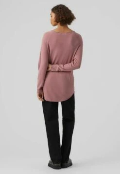 Vero Moda Vmnellie Glory - Longsleeve - Nostalgia Rose -Vero Moda 2d0bfdf993504e17a3eb73bee641a235
