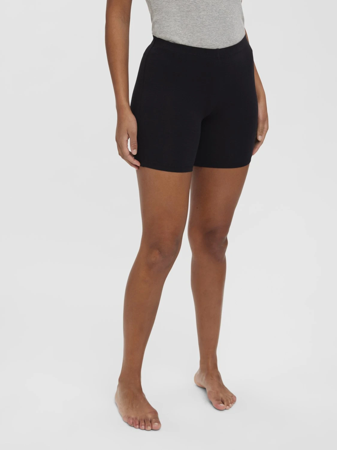 Vero Moda Petite Vmmaxi Biker 2Pack - Shorts - Black 4 Vero Moda Petite Vmmaxi Biker 2Pack - Shorts - Black - Afbeelding 4