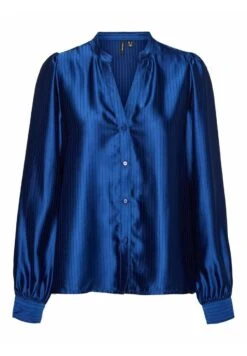 Vero Moda Curve Overhemdblouse - Sodalite Blue -Vero Moda 2e6b5294f4f54edfb4ab81d56a8a6a2f