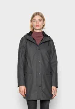 Vero Moda Vmasta Coated Noos - Parka - Asphalt