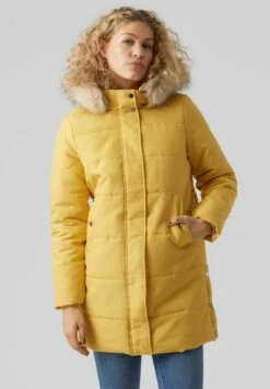 Vero Moda Maddison- Winterjas - Spicy Mustard