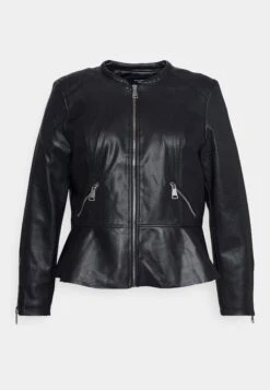 Vero Moda Curve Vmaveryally Short Coated Jacket - Imitatieleren Jas - Black 8 Vero Moda Curve Vmaveryally Short Coated Jacket - Imitatieleren Jas - Black -Vero Moda 311bf2d36bfb41fc93f7568f2b867420