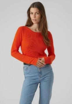Vero Moda Trui - Tangerine Tango