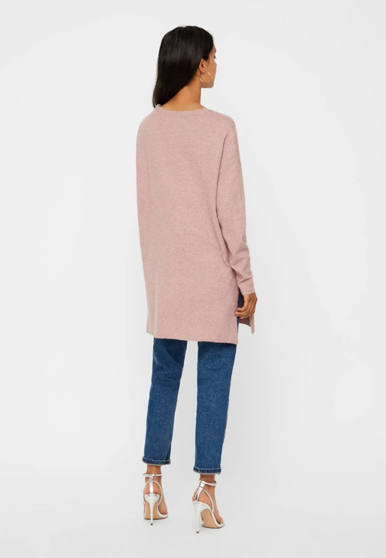 Vero Moda Vmbrilliant Ls O Neck Long - Trui - Rose 3 Vero Moda Vmbrilliant Ls O Neck Long - Trui - Rose - Afbeelding 3