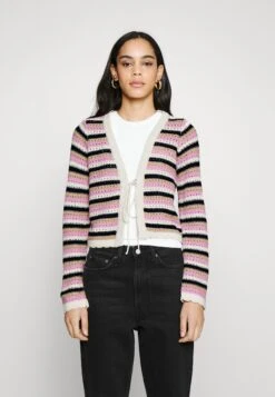 Vero Moda Cardigan - Vest - Birch/Bonbon/Navy Blazer/Irish Cream