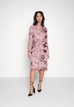 Vero Moda Petite Vmanna Calf Dress - Blousejurk - Misty Rose