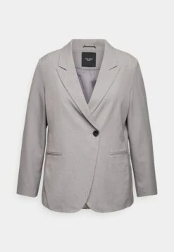 Vero Moda Curve Vmrieloa Fitted Curve - Blazer - Light Grey Melange 10 Vero Moda Curve Vmrieloa Fitted Curve - Blazer - Light Grey Melange -Vero Moda 396cc74632db43a58d098ffebc22f8d9